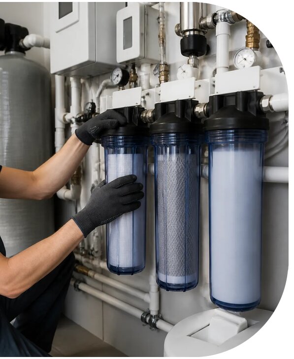 Техническое обслуживание системы водоочистки в Саяногорске
